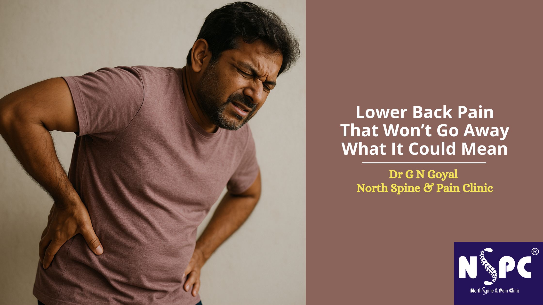 low back pain specialist near me